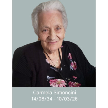 Notice Gallery for Carmela SIMONCINI