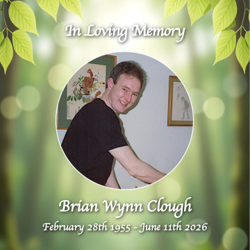 Notice Gallery for Brian Wynn CLOUGH