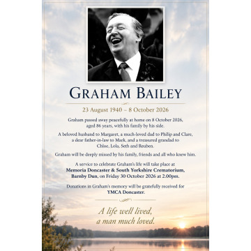 Notice Gallery for Graham BAILEY